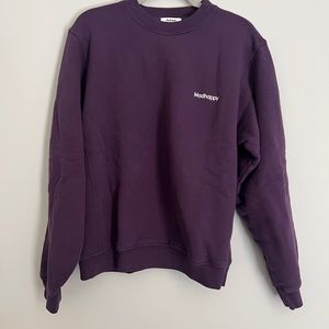 Madhappy deep purple medium men’s crewneck brand new
